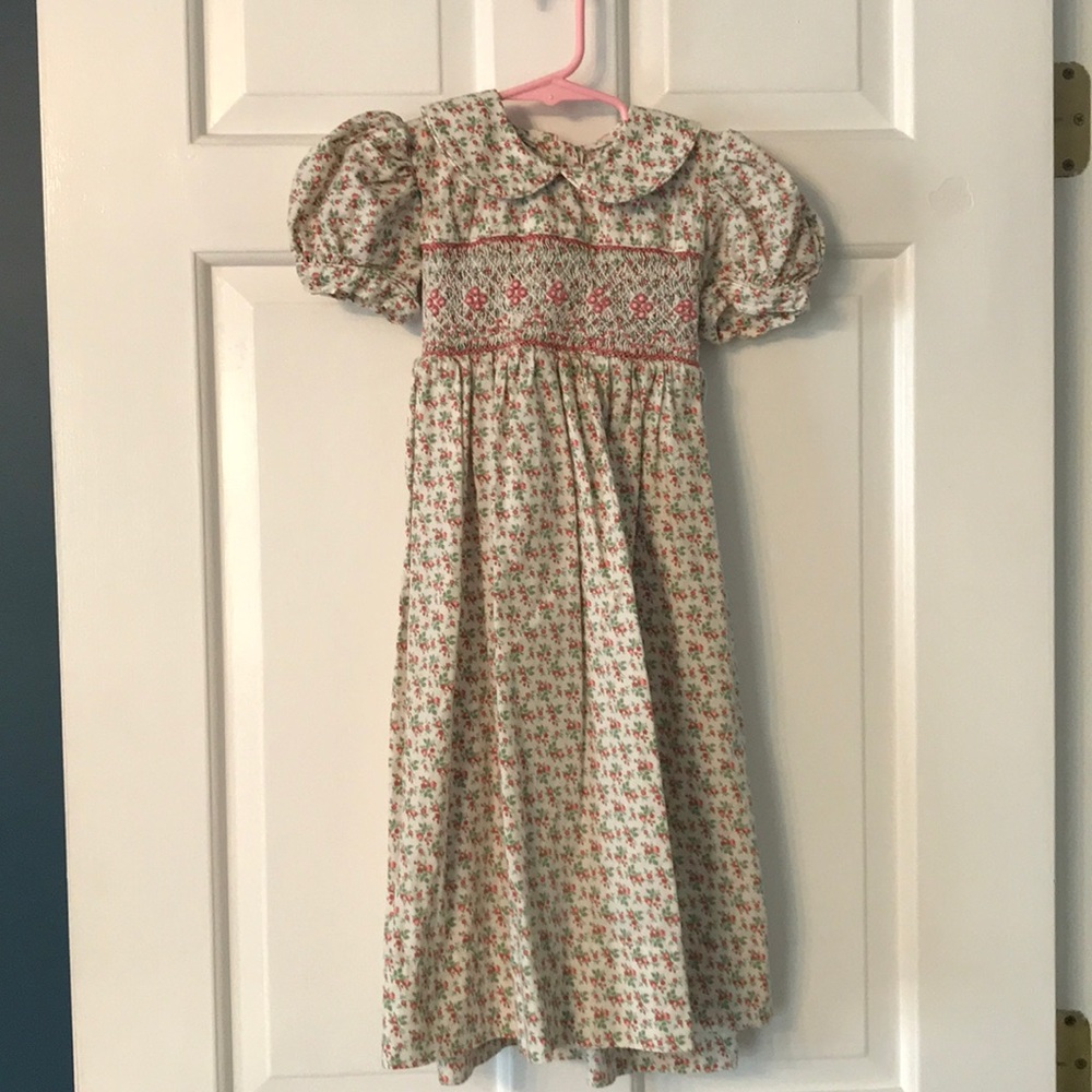 Strasburg Girls Smocked Dress